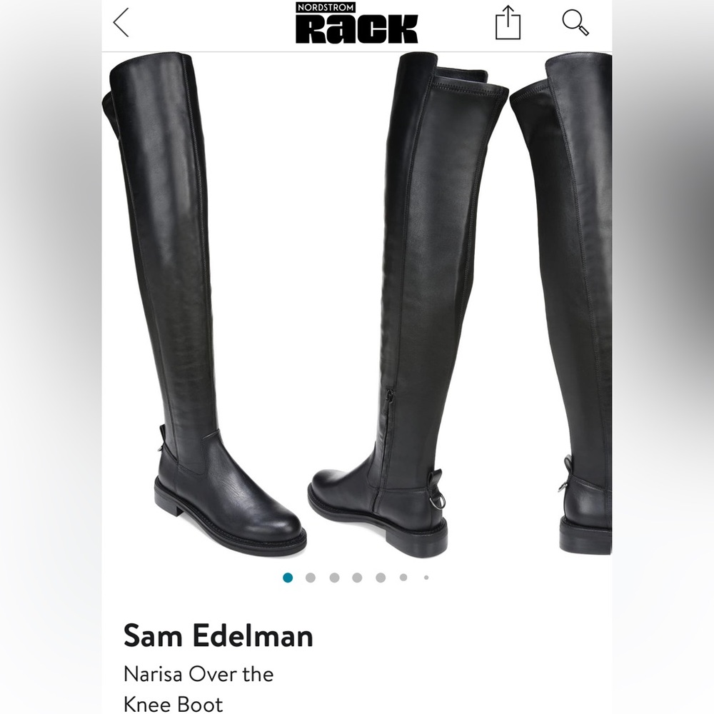 Brand New! Black Sam Edelman over the knee boots! Size 8.5